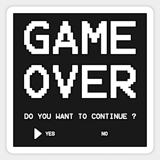 Game Over Magnet